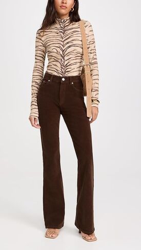 DL1961 Women's Bridget Boot High Rise Instasculpt Corduroy Jeans in Saudi Arabia