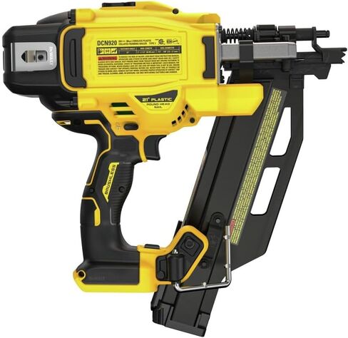 Dewalt DCN920B 20V MAX جهاز تثبيت المسامير البلاستيكي اللاسلكي بدون فرش 21 درجة ليثيوم أيون (الأداة فقط) in Saudi Arabia