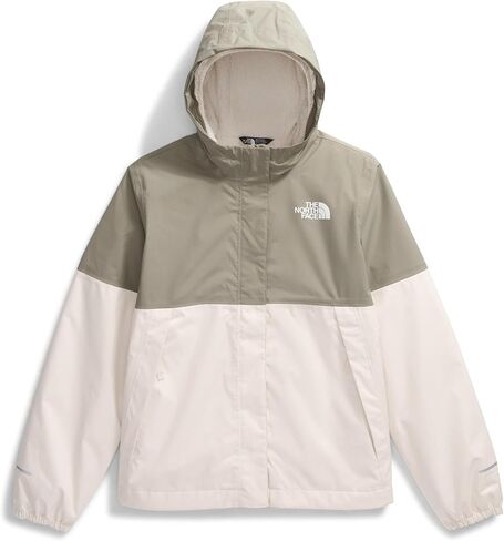 THE NORTH FACE Girls' Warm Storm Waterproof Rain Jacket, Pink Moss, X-Large in Saudi Arabia