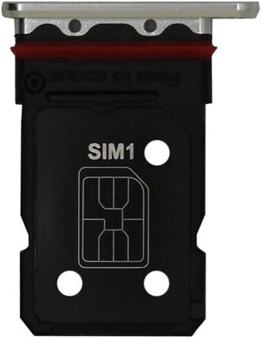 2X Dual Sim Card Tray Holder Slot Replacement Compatible with Oneplus 10 Pro 5G 6.7 Inch (Panda White) in Saudi Arabia