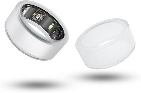 2 قطعة لـ Oura Ring Gen3 حافظة ناعمة من السيليكون لـ Oura Gen3 واقيات مضادة للخدش مقاومة للماء S 6/7/8/9 2-Clear in Kuwait