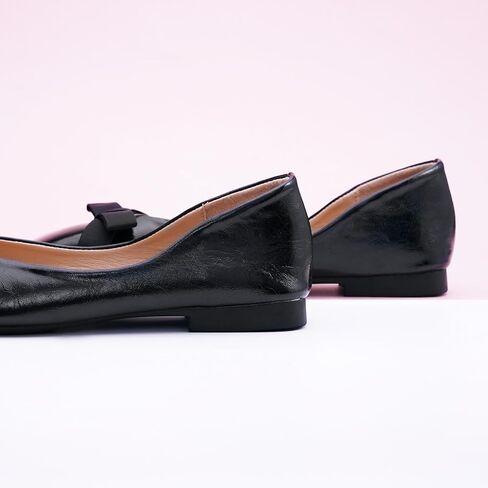 C.Paravano Women's Flats | Ballet Flats Shoes for Women | Square Toe Flats| Bowknot Comfortable Casual Dressy Women Shoes in Saudi Arabia