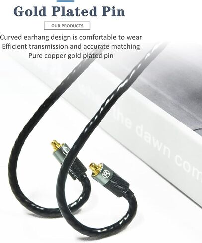 كابل سماعة أذن GUcraftsman MMCX Plug 6N أحادي كريستال نحاسي 2.5 مم/4.4 مم كابل ترقية سماعة الأذن لسماعات SE846 w60 w80 xelento Solaris Andromeda Atlas AK T9iE MkII (قابس 2.5 مم) in Kuwait