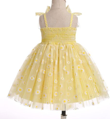 IMEKIS Toddler Baby Girl Birthday Princess Dress Shiny Confetti Boho Rainbow Cake Smash Photo Shoot Outfit for 1-6T in Kuwait