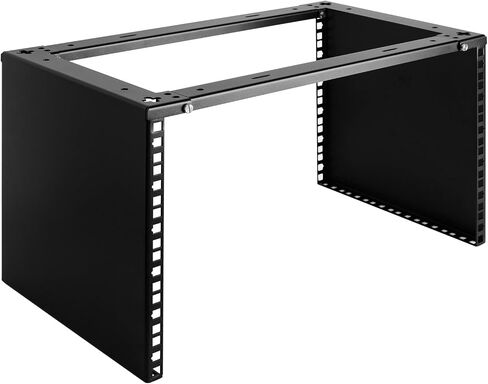 6U Wall Mount Network Rack - Patch Panel Bracket for Server and Network Equipment – 11.25 inch Deep – Heavy Duty 150lbs Capacity in Kuwait