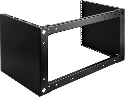 6U Wall Mount Network Rack - Patch Panel Bracket for Server and Network Equipment – 11.25 inch Deep – Heavy Duty 150lbs Capacity in Kuwait