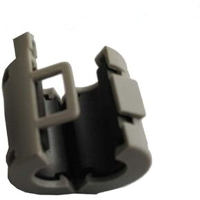 20pcs Inner 0.28 inch 7mm Ferrite Core Ferrite Clamps Ferrite Clip Ferrite Ring Core Ferrite Bead 1518-0730