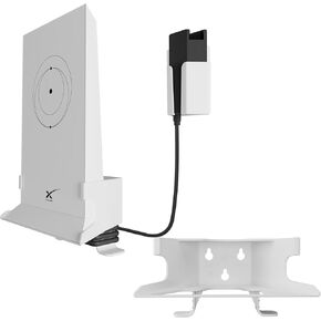 2 in1 Wall Mounting Kit for StarLink Mesh WiFi Router V2, Including Wall Bracket for The StarLink Router & Wall Bracket for The StarLink Ethernet Adapter, Easy to Install