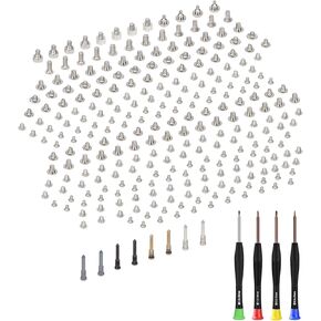 for iPhone 13 Complete Full Screws Set Replacement for iPhone13 with Pentalobe Bottom Screws Set Repair with 4 Screwdrivers for A2631 A2633 A2634 A2635 A2482