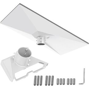 Starlink Gen3 Mount Adapter, Starlink V3 Pipe Adapter, Pole Mount Kit Compatible with STARLINK GEN3 Standard Antenna, V3 Bracket Antenna(White)