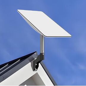 Starlink Short Wall Mount, Mounting Kit for Buildings with Short Eaves, Fit for Starlink Standard Actuated Gen 2 Dish and Starlink High Performance