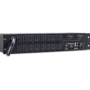CyberPower PDU31003 Monitored PDU, 120V/30A, 16 Outlets, 2U Rackmount, Black