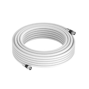 60ft RG6 Coaxial Cable, F-Male Connector Cell Phone Signal Booster