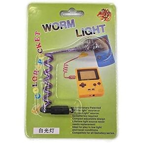 Worm Screen Light LED Illumination Night Lamp Luminous Light with Packing for Gameboy Color GBC GBP Console