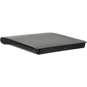 External DVD Drive Enclosure USB3.0 External DVD Optical Drive Plastic Enclosure for Laptop DesktopBlack USB 3.0 External Enclosure for 9.5mm DVDRW/Combo/CD (Black)