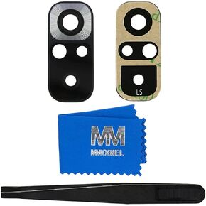 MMOBIEL Back Rear Camera Glass Lens Replacement Compatible with Xiaomi Redmi Note 10 Pro 2021 - Incl. Double Sided Adhesive, Tweezer and Cloth