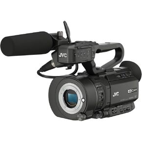JVC GY-LS300CHU Ultra 4K HD 4KCAM Super 35 Pro Camcorder & Top Handle Audio Unit