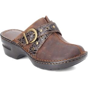 b.o.c. Women's, Karley Clog Chocolate Oiled 8 M