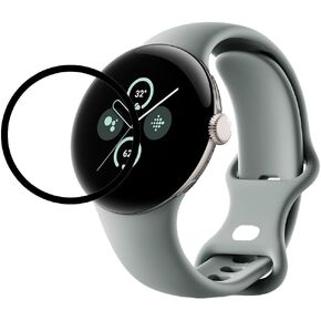 2 Pack for Google Pixel Watch 2 Black HD Screen Protector Frontier Protective Protector Film