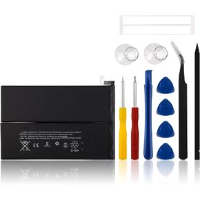 Replacement Battery A1512 Compatible with i-P-a-d Mini 2 A1489 A1490 A1491 & i-P-a-d Mini 3 A1599 A1600 A1601 with Tools
