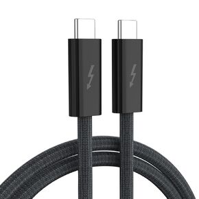 GOPALA Thunderbolt 4 Cable 240W, 40Gbps USB C Thunderbolt 4 Pro Cable 3FT/1M, USB 4 Cable Thunderbolt Charging Cable Compatible with iPhone 15/15Pro Max, MacBook Pro/Air, iPad, Dell, Hub, Docking