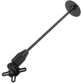 SpeedyFPV Ultra-Lightweight GPS Antenna Mount Folding Bracket - Black Anodized Aluminum/Carbon Fiber Rod