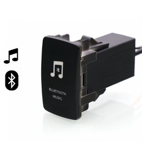 Car Bluetooth Music Adapter Module Panel Installation AUX Output Use for Honda,Civic,Spirior,CRV,Fit Jazz,City,Accord,Odyssey