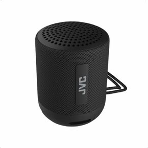 JVC Portable Gumy Plus Wireless Speaker with 45mm Driver for Powerful Surround Sound, Bluetooth 5.3, Lightweight, TWS Capability, USB-C, AUX in, up to 16-Hour Battery Life - SPSG2BTB (Black)