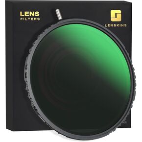82mm True Color Variable ND Filter, ND2-64(1-6 Stops) Adjustable Neutral Density Filter, 28 Multi-Layer Coating HD Optical Glass,Water Repellent & Scratch Resistant