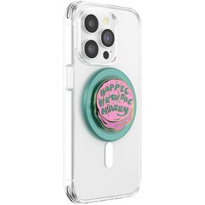 PopSockets Round Phone Grip Compatible with MagSafe, Adapter Ring Included, Phone Holder, Wireless Charging Compatible, Harry Potter - Happy Birthday Harry