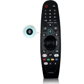 AN-MR20GA Replacement Magic Remote Control for LG Smart TV Remote LG-TV-Remote with Voice and Pointer Function Universal LG Remote for LG UHD OLED QNED NanoCell 4K 8K Models Google/Alexa