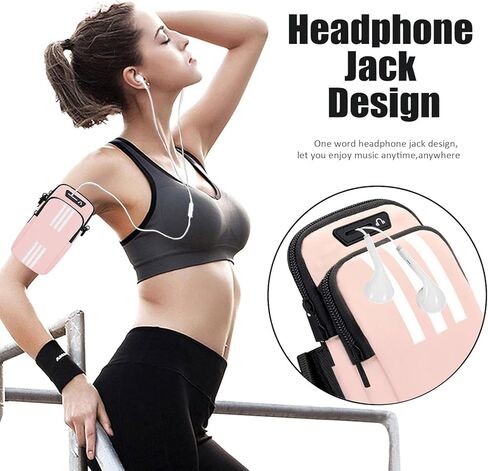 Phone Holder for Running Armband,2 Pack Cell Phone Purse Small Crossbody Bags for Women Men Kids,iPhone 15 14 13 12 11 Pro Max Xs Xr X 8 7 Plus Galaxy Ultra Note Arm Band Sleeve Carrier Pouch in Kuwait