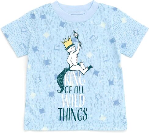 تي شيرت Warner Bros. Where The Wild Things are Max Cosplay وتاج للرضع والأطفال الصغار in Kuwait