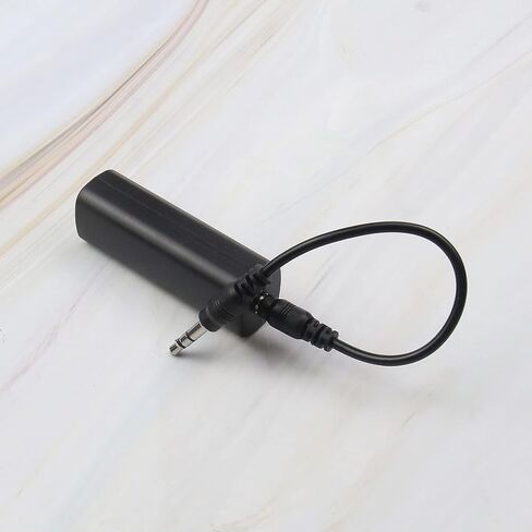 SING F LTD Ground Loop Noise Isolator for Car Audio/Home Stereo System Eliminate The Buzzing Noise Completely with 3.5mm Audio Cable Black in Saudi Arabia