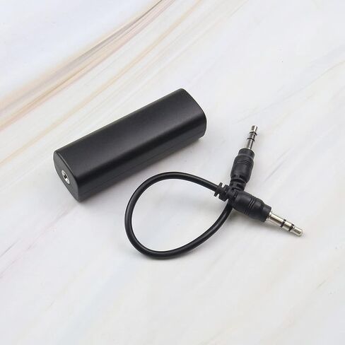 SING F LTD Ground Loop Noise Isolator for Car Audio/Home Stereo System Eliminate The Buzzing Noise Completely with 3.5mm Audio Cable Black in Saudi Arabia