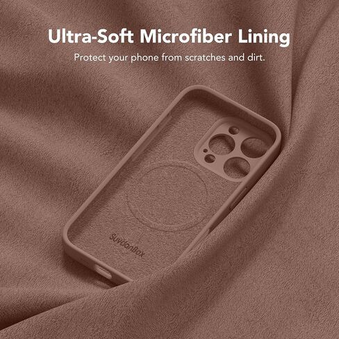 Magnetic for iPhone 16 Pro Max Case, Compatible with MagSafe, [Full Camera Protection][2 Screen Protectors] Silicone Shockproof Protective Phone Case for iPhone 16 Pro Max 6.9", Calke Green in Kuwait