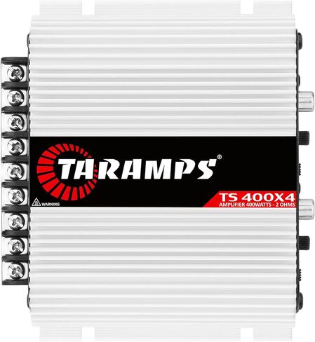 Taramps HD 3000 2 أوم فئة D قطعة واحدة صوت السيارة أمبير 3000 واط RMS + Taramps TS 400x4 2 أوم مجموعة كاملة 4 قنوات 400 واط RMS حزمة مضخم صوت للسيارة، عبوتان in Kuwait