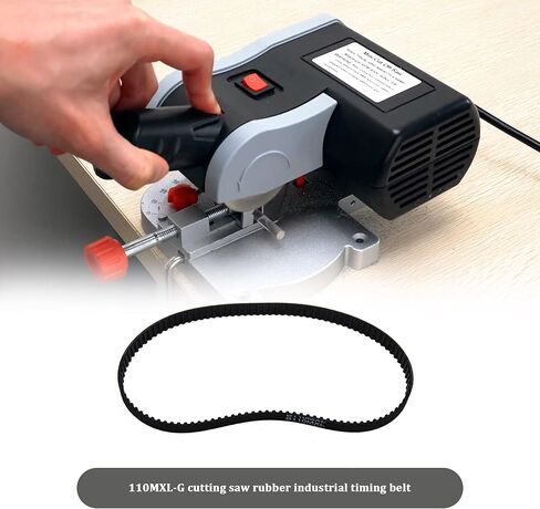 أحزمة محرك بديلة للمنشار الصغير - 110MXL-6 تناسب TruePower 919، منشار القطع المصغر Drill Master Mini Mitre (4 عبوات) in Kuwait