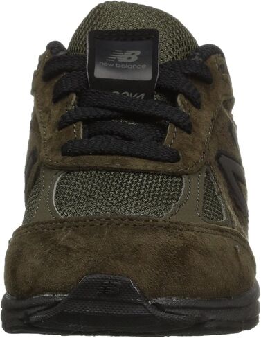 New Balance Kid's Made in US 990 V4 Sneaker, Olive/Black, 4 Infant in Saudi Arabia