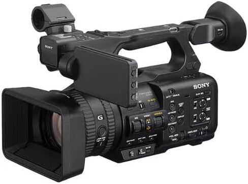 كاميرا فيديو NXCAM من سوني HXR-NX800 بدقة 4K HDR مقاس 1 بوصة (HXR-NX800) + بطاقة ذاكرة SF-M Tough Series سعة 64 جيجابايت + حقيبة كبيرة + قارئ بطاقات + محفظة ذاكرة + حافظة للغطاء + طقم تنظيف + كابل HDMI (متجدد) in Saudi Arabia