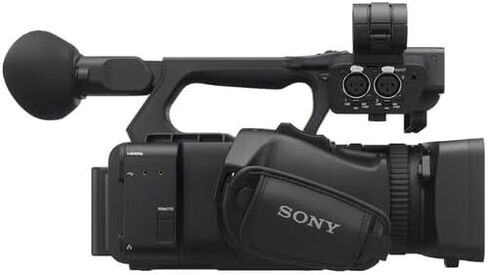 كاميرا فيديو NXCAM من سوني HXR-NX800 بدقة 4K HDR مقاس 1 بوصة (HXR-NX800) + بطاقة ذاكرة SF-M Tough Series سعة 64 جيجابايت + حقيبة كبيرة + قارئ بطاقات + محفظة ذاكرة + حافظة للغطاء + طقم تنظيف + كابل HDMI (متجدد) in Saudi Arabia