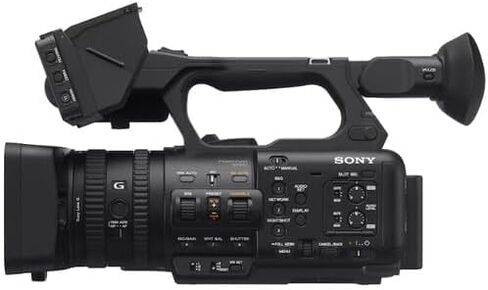 كاميرا فيديو NXCAM من سوني HXR-NX800 بدقة 4K HDR مقاس 1 بوصة (HXR-NX800) + بطاقة ذاكرة SF-M Tough Series سعة 64 جيجابايت + حقيبة كبيرة + قارئ بطاقات + محفظة ذاكرة + حافظة للغطاء + طقم تنظيف + كابل HDMI (متجدد) in Saudi Arabia