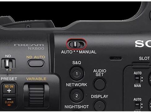 كاميرا فيديو NXCAM من سوني HXR-NX800 بدقة 4K HDR مقاس 1 بوصة (HXR-NX800) + بطاقة ذاكرة SF-M Tough Series سعة 64 جيجابايت + حقيبة كبيرة + قارئ بطاقات + محفظة ذاكرة + حافظة للغطاء + طقم تنظيف + كابل HDMI (متجدد) in Saudi Arabia