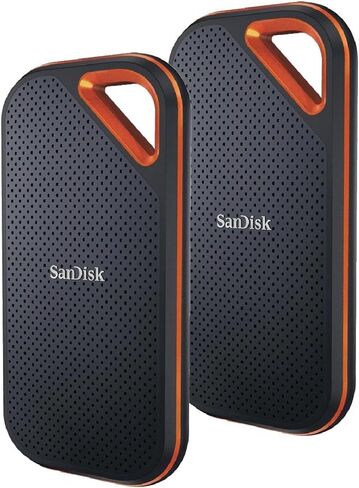SanDisk Extreme PRO Portable 1TB USB 3.2 Gen 2 Type-C External SSD V2, 2-Pack in Saudi Arabia