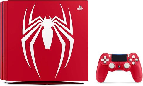 وحدة التحكم PlayStation 4 Pro سعة 1 تيرابايت ذات الإصدار المحدود - حزمة Marvels Spider-Man [توقفت] (تم تجديدها) in Saudi Arabia