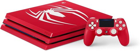 وحدة التحكم PlayStation 4 Pro سعة 1 تيرابايت ذات الإصدار المحدود - حزمة Marvels Spider-Man [توقفت] (تم تجديدها) in Saudi Arabia