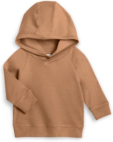 طقم هودي وبنطال رياضي مكون من قطعتين من كولور أورجانيكس - زنجبيل - 3-6 أشهر in Kuwait