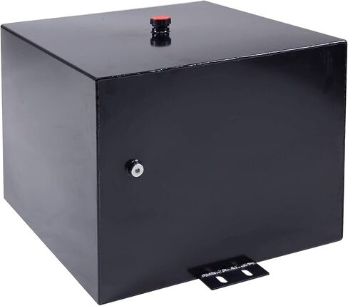 Field Tuff 10 Gallon 14 Gauge Welded Steel Hydraulic Fluid Reservoir Tank with 2 Inch Suction Port and 0.75 Inch Return Port, Black in Saudi Arabia