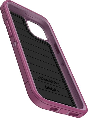 حافظة OtterBox Defender Series لهاتف iPhone 14 Plus (فقط) - مع واقي شاشة شفاف Zagg Glass Elite - يتضمن مشبك الحافظة - حماية دفاعية ميكروبية - عبوة غير قابلة للبيع بالتجزئة - أسود in Saudi Arabia