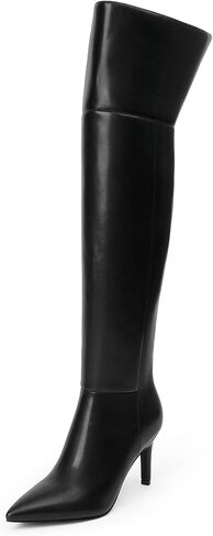 Modatope Thigh High Boots for Women Over The Knee Sexy Pointed Toe High Heel Boots Side Zipper Long Boots in Saudi Arabia